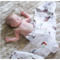 100% Bio-Baumwolle Muslin Baby Handtuch / Swaddle Decke Set: große Baumwolle Geschlecht Neutral Swaddling Decken ,, perfektes Geschenk für Mütter